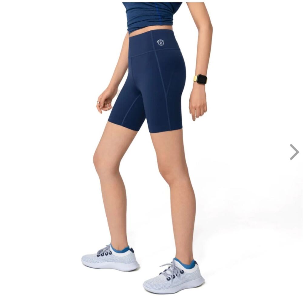 NWT allbirds Natural Bike Shorts - XS - true navy - XS